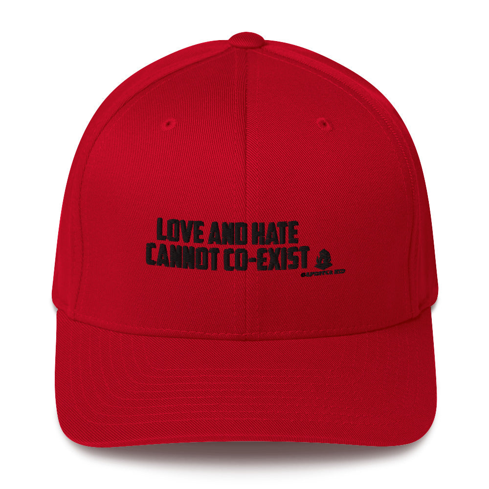 Love And Hate Structured Twill Cap