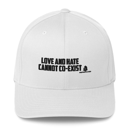 Love And Hate Structured Twill Cap