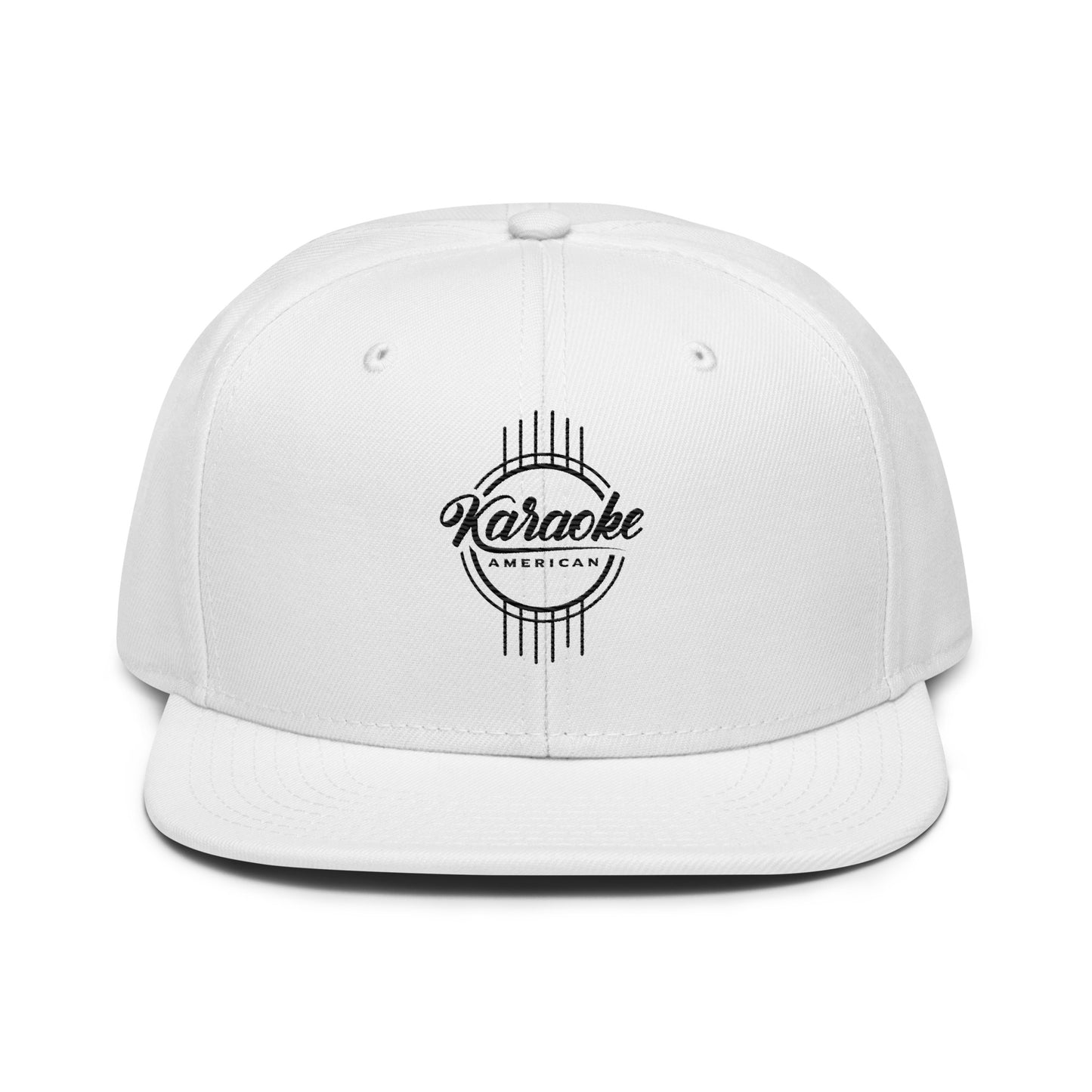 Karaoke American Snapback Hat