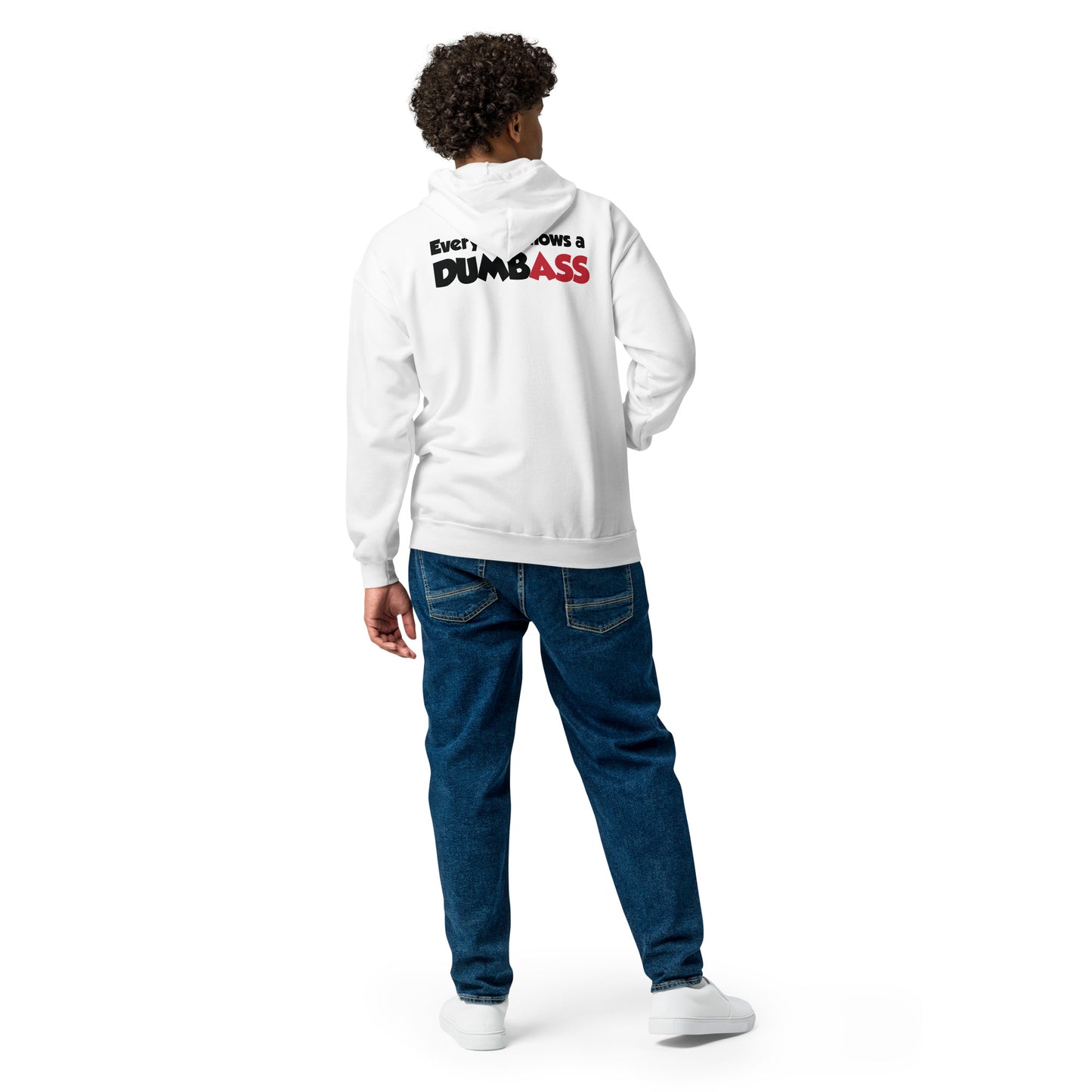 DumbAssTv Unisex heavy blend zip hoodie