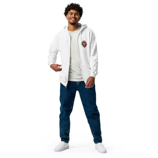 SOS Unisex heavy blend zip hoodie