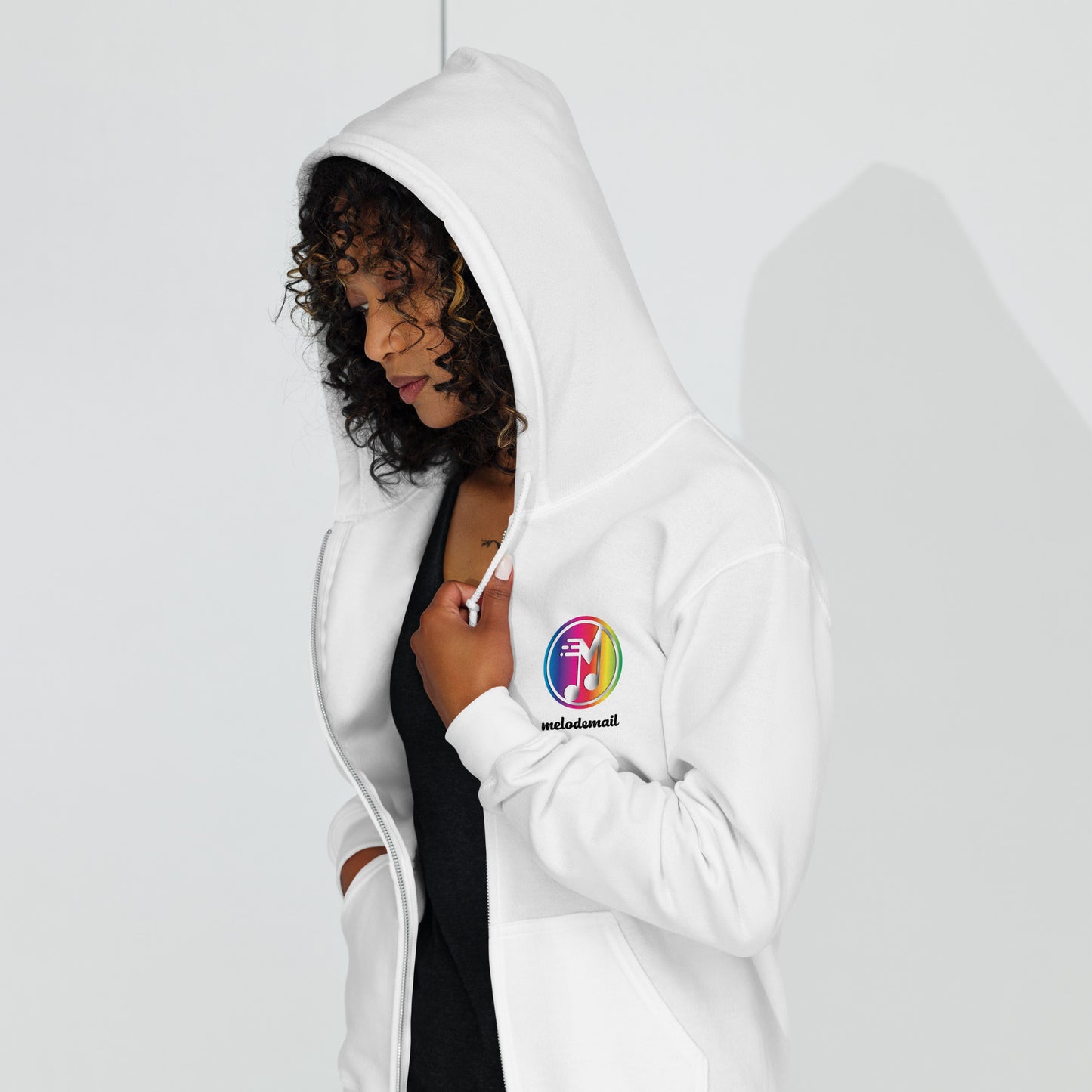 Melodemail Unisex heavy blend zip hoodie