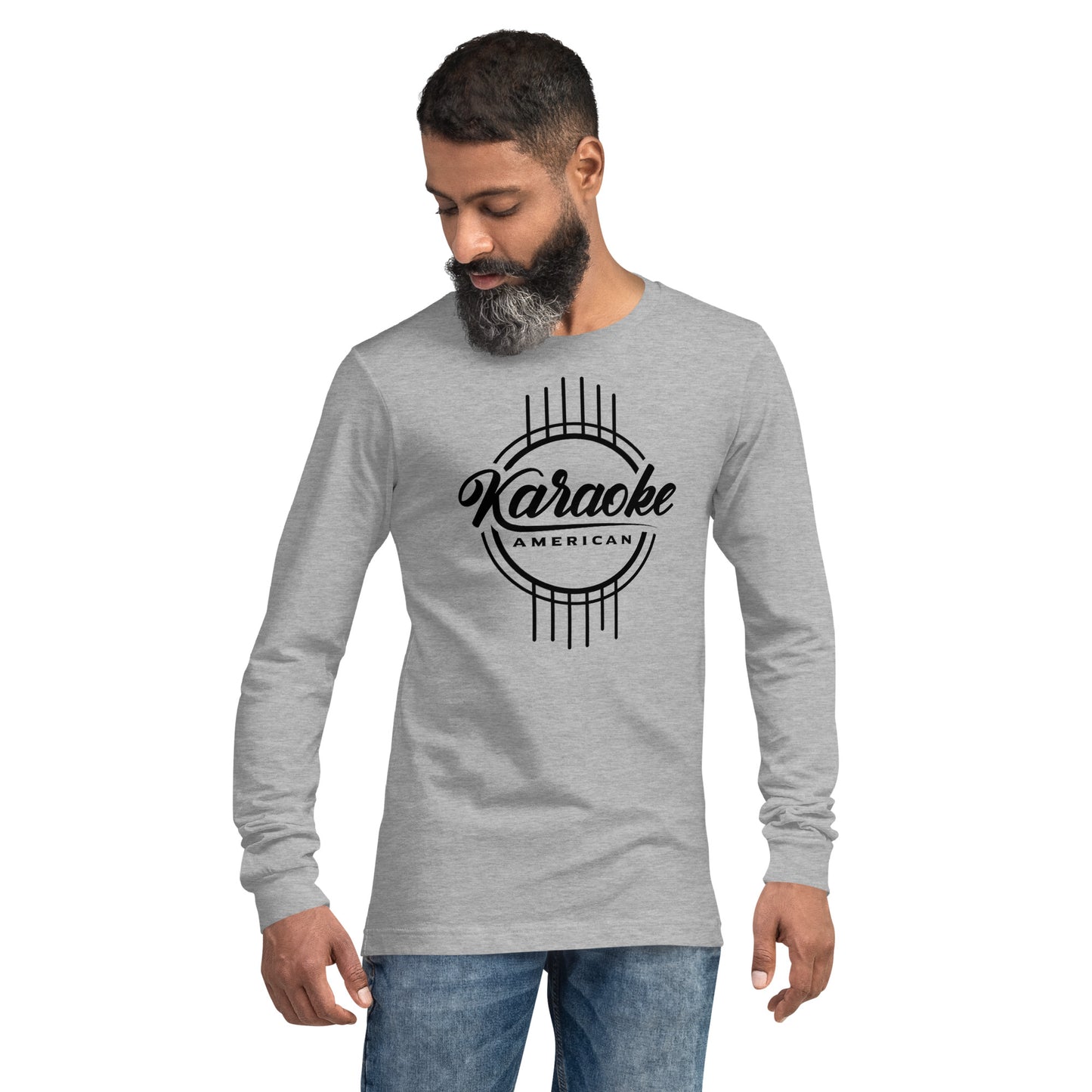 Karaoke American Unisex Long Sleeve Tee