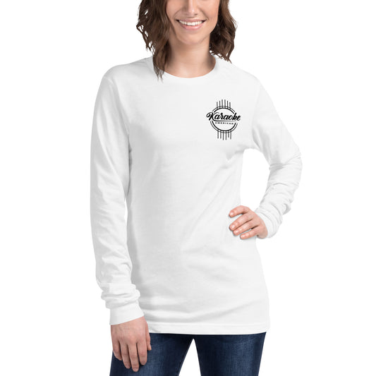 Karaoke American Unisex Long Sleeve Tee