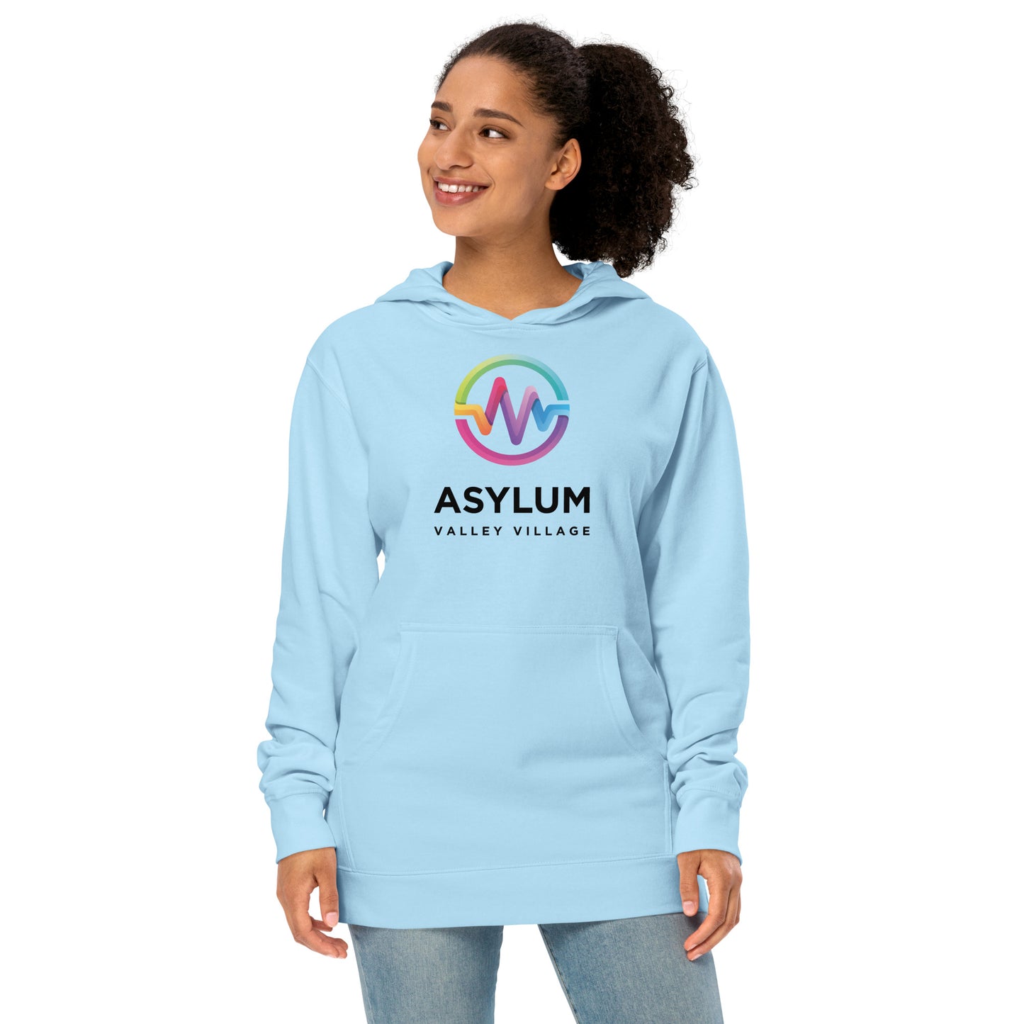 Asylum Unisex midweight hoodie