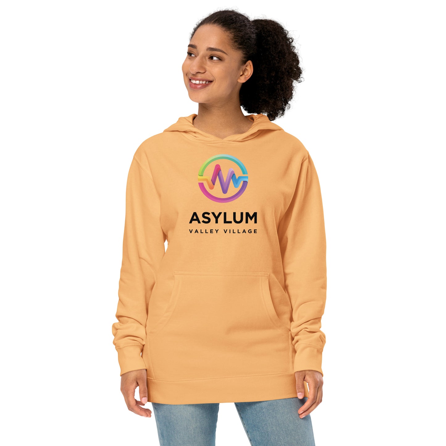 Asylum Unisex midweight hoodie