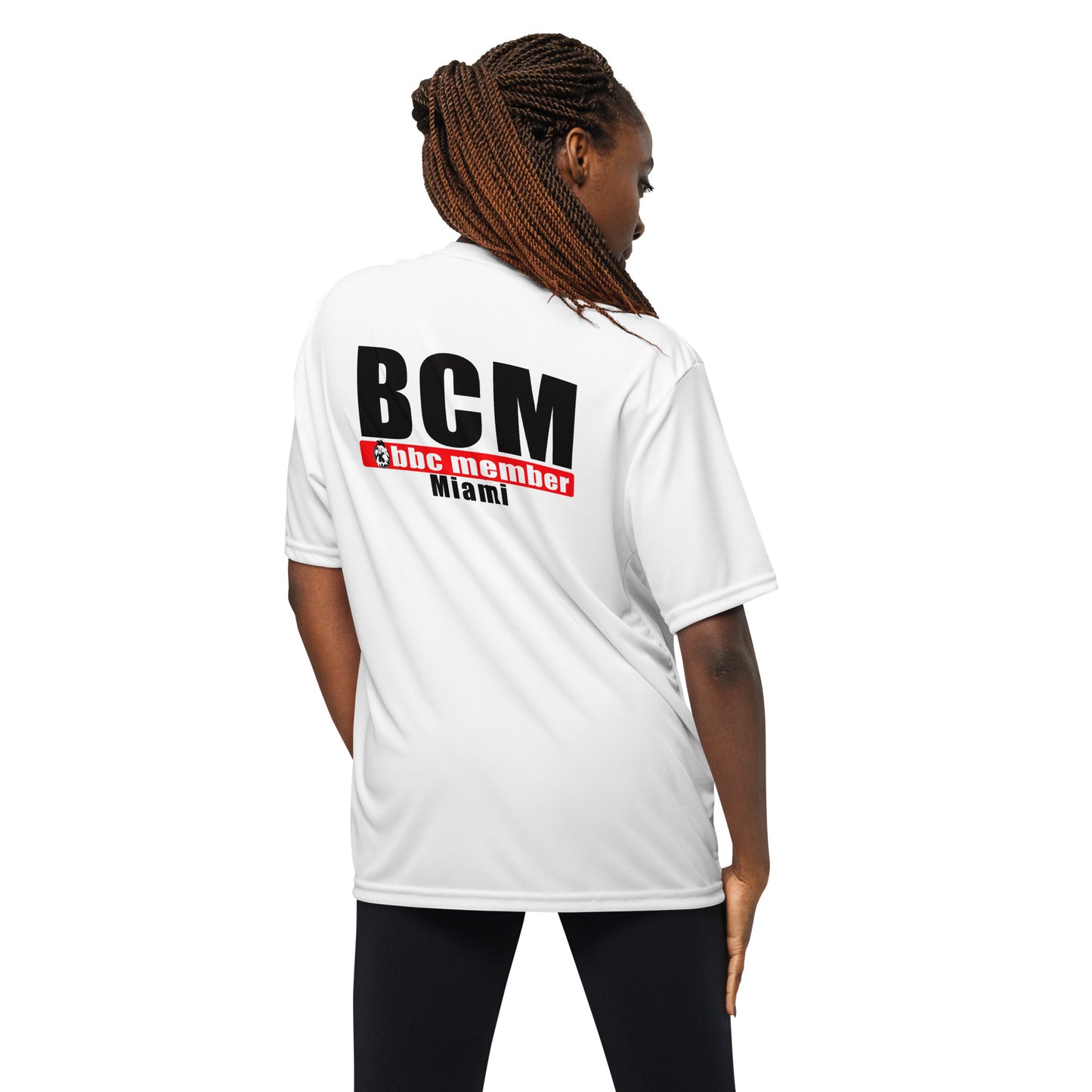 Black Cocks Matter Unisex performance crew neck t-shirt - Miami