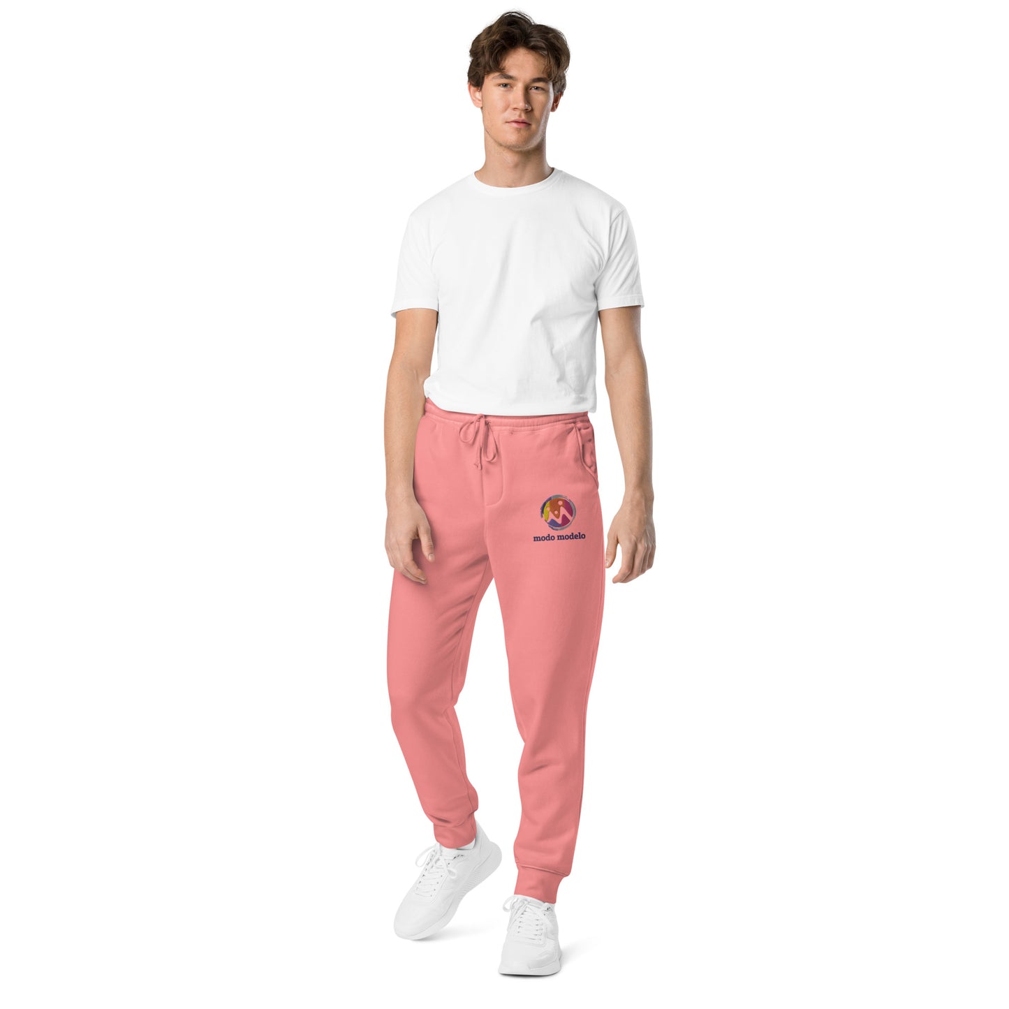 Modo modelo Unisex pigment-dyed sweatpants