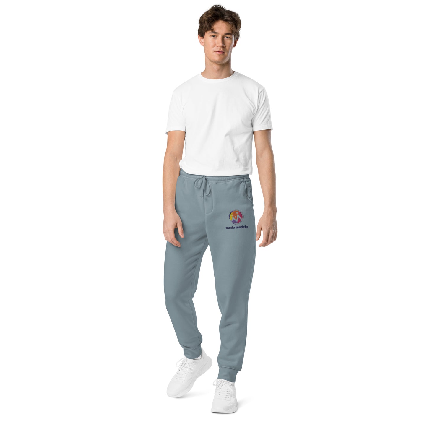 Modo modelo Unisex pigment-dyed sweatpants