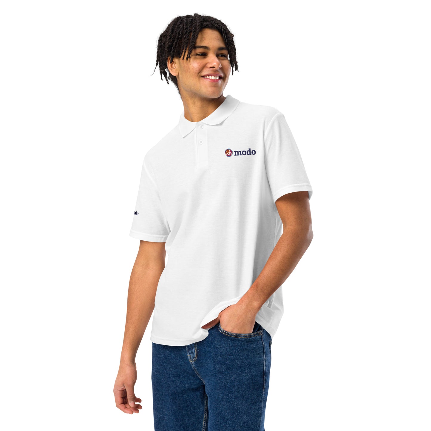 Modo modelo Unisex pique polo shirt