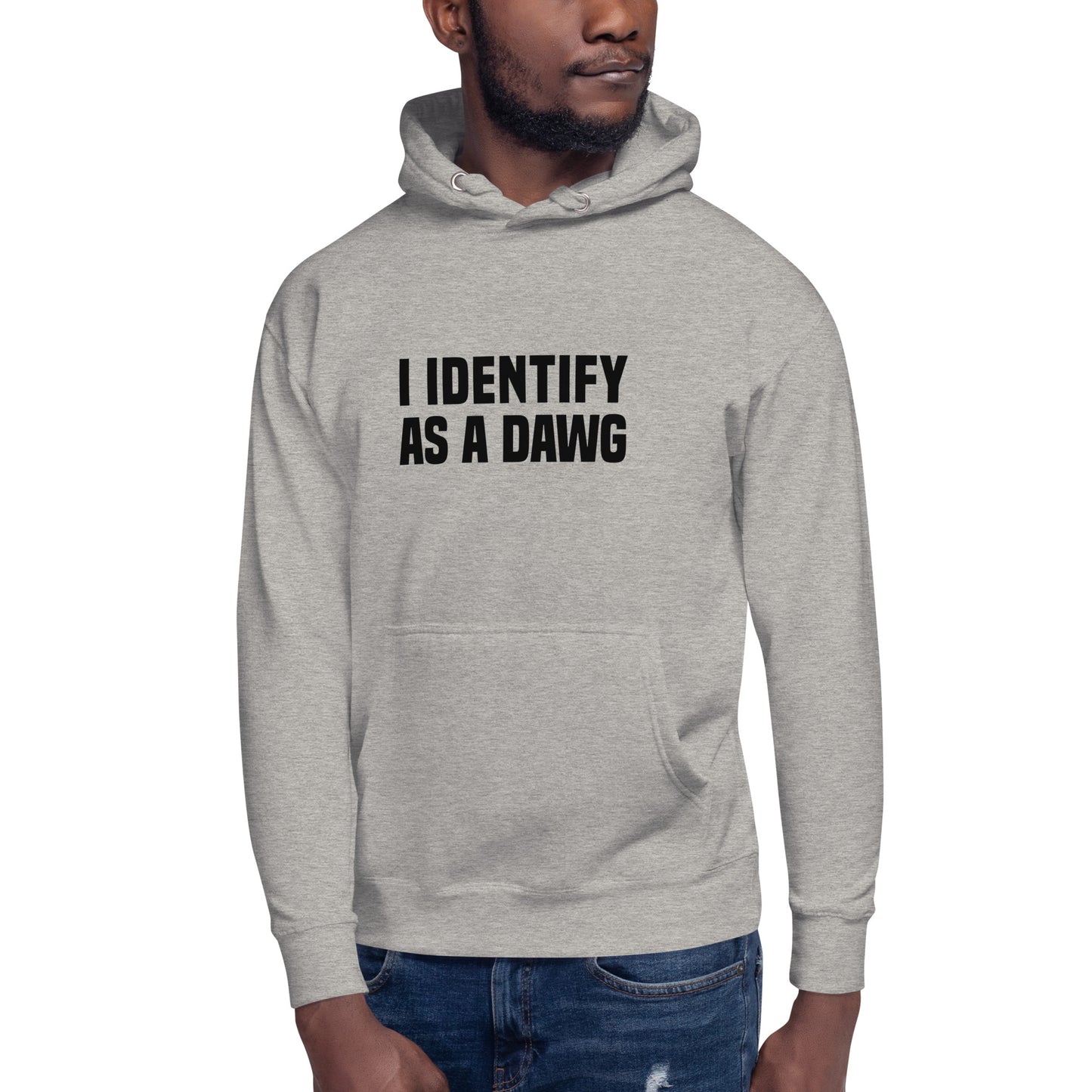 I Identify As A Dawg Unisex Hoodie