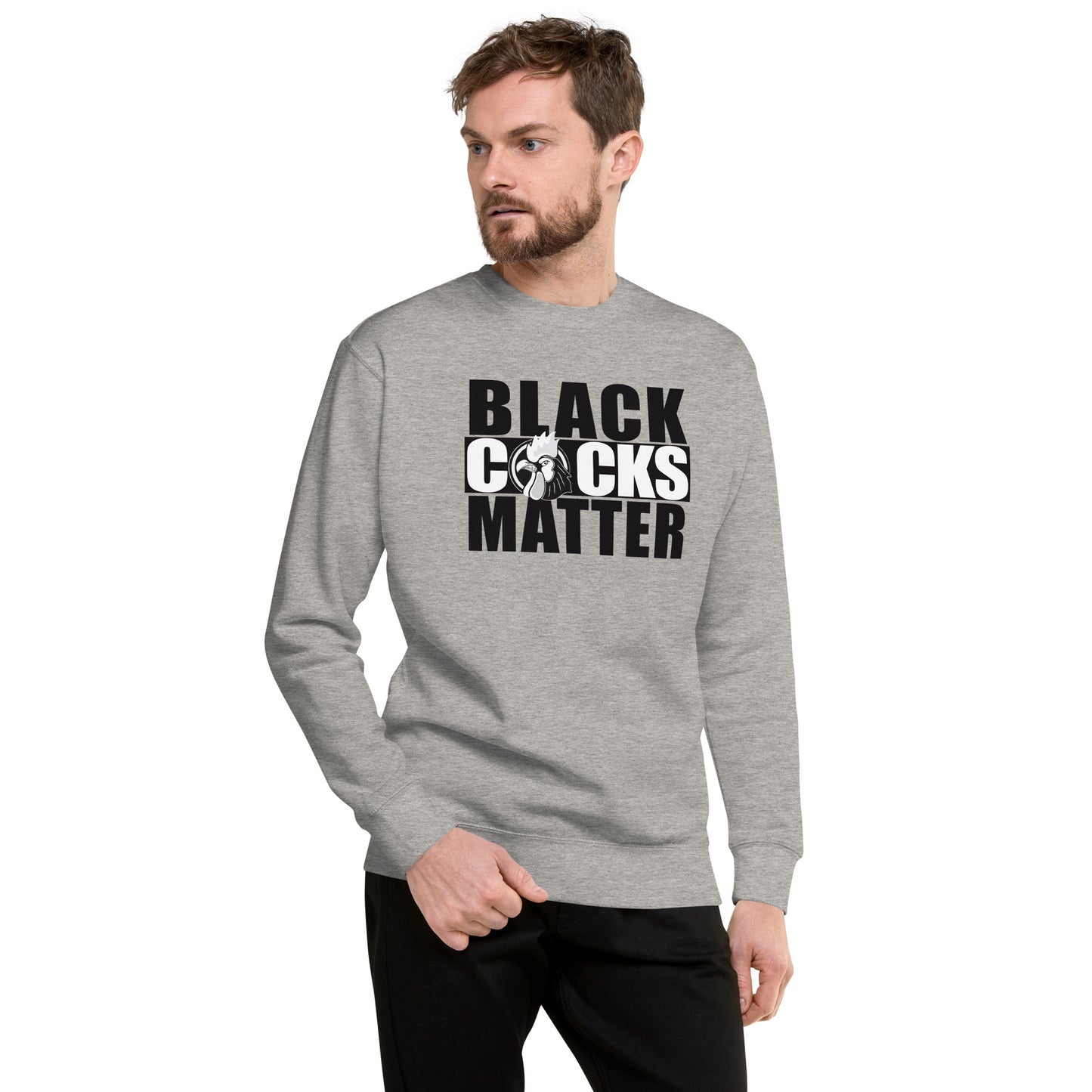 Black Cocks Matter Unisex Premium Sweatshirt