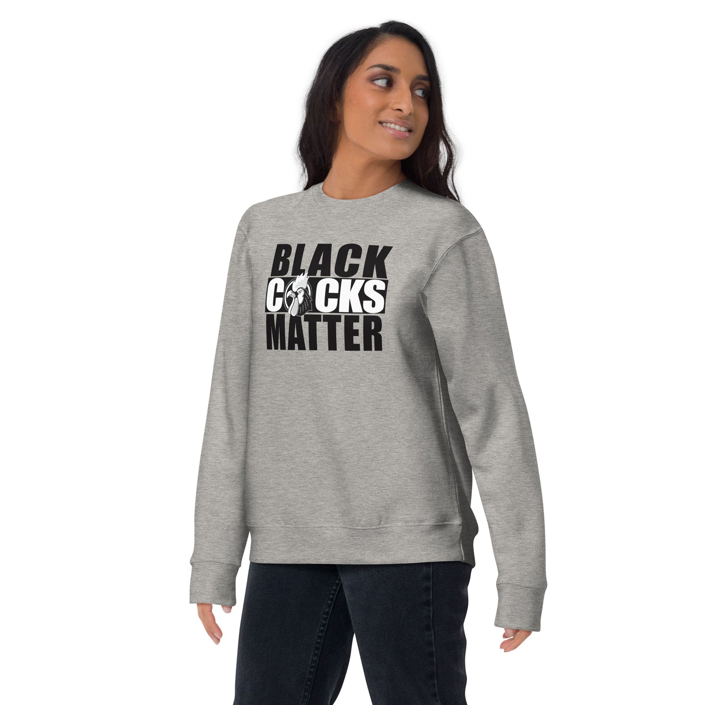 Black Cocks Matter Unisex Premium Sweatshirt - Denver