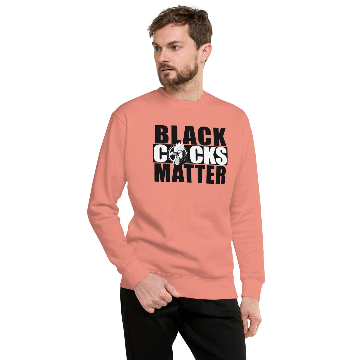 Black Cocks Matter Unisex Premium Sweatshirt