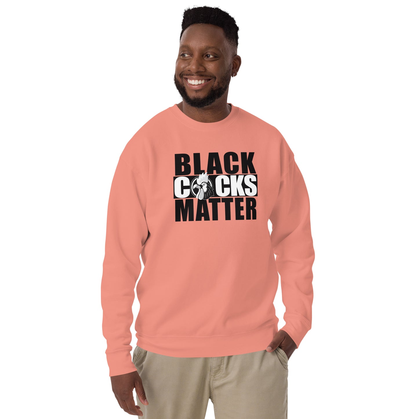 Black Cocks Matter Unisex Premium Sweatshirt - Dallas