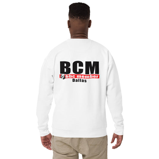 Black Cocks Matter Unisex Premium Sweatshirt - Dallas