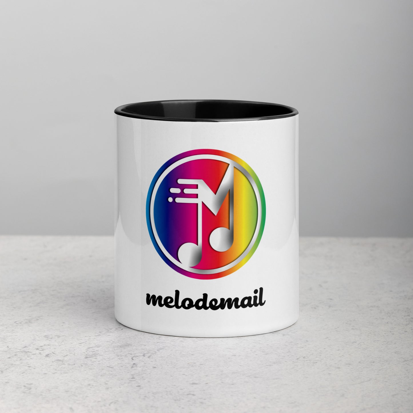 Melodemail Mug with Color Inside