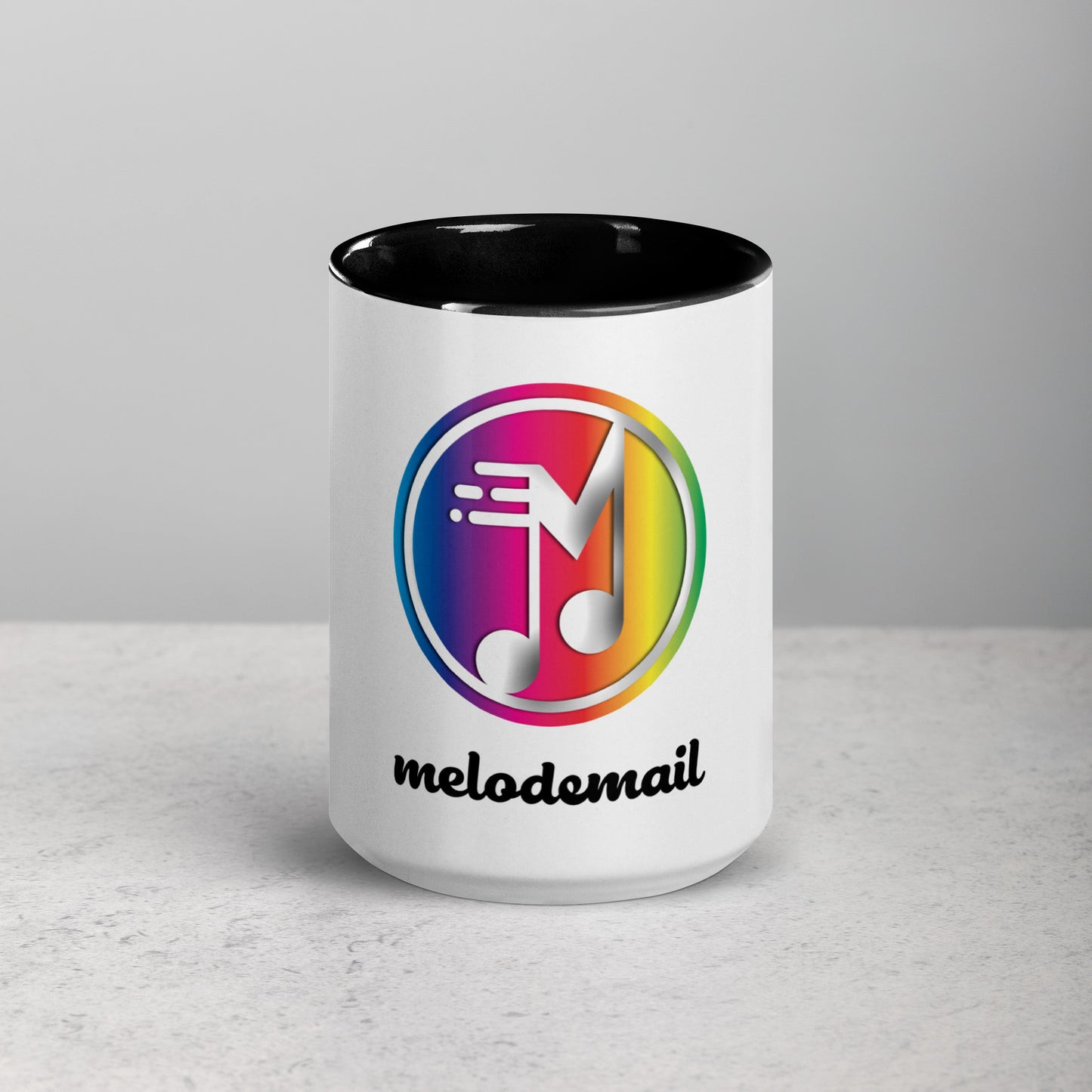 Melodemail Mug with Color Inside