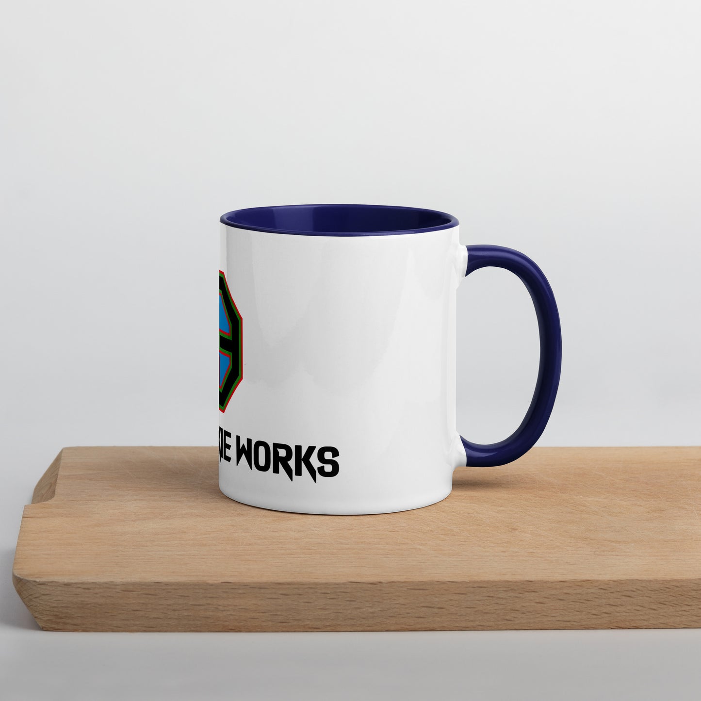 Web Wookie Works Mug with Color Inside