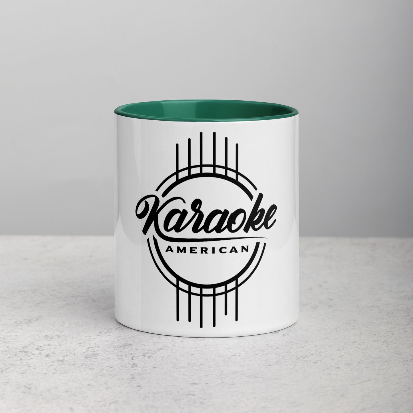 Karaoke American Mug with Color Inside