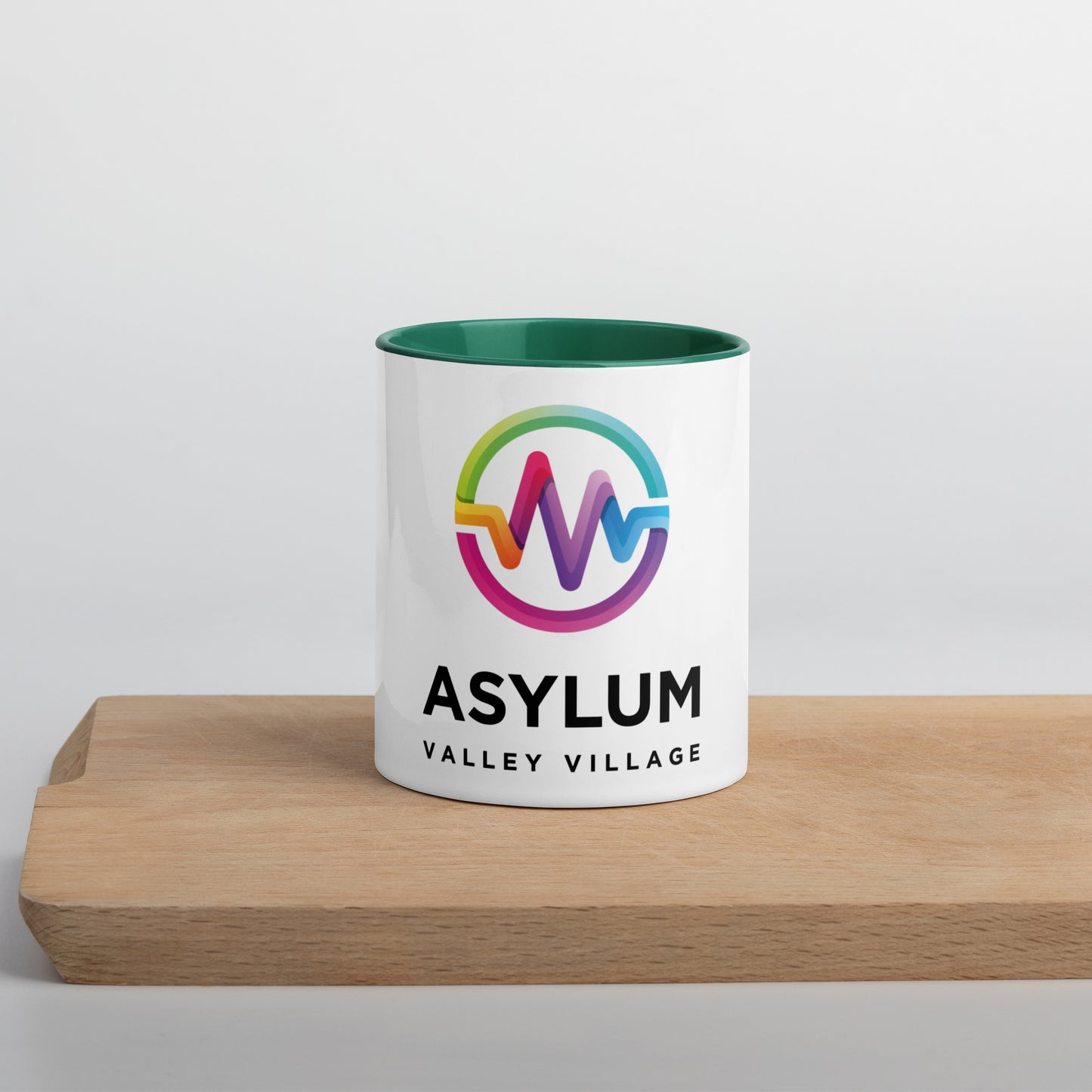 Asylum Mug with Color Inside