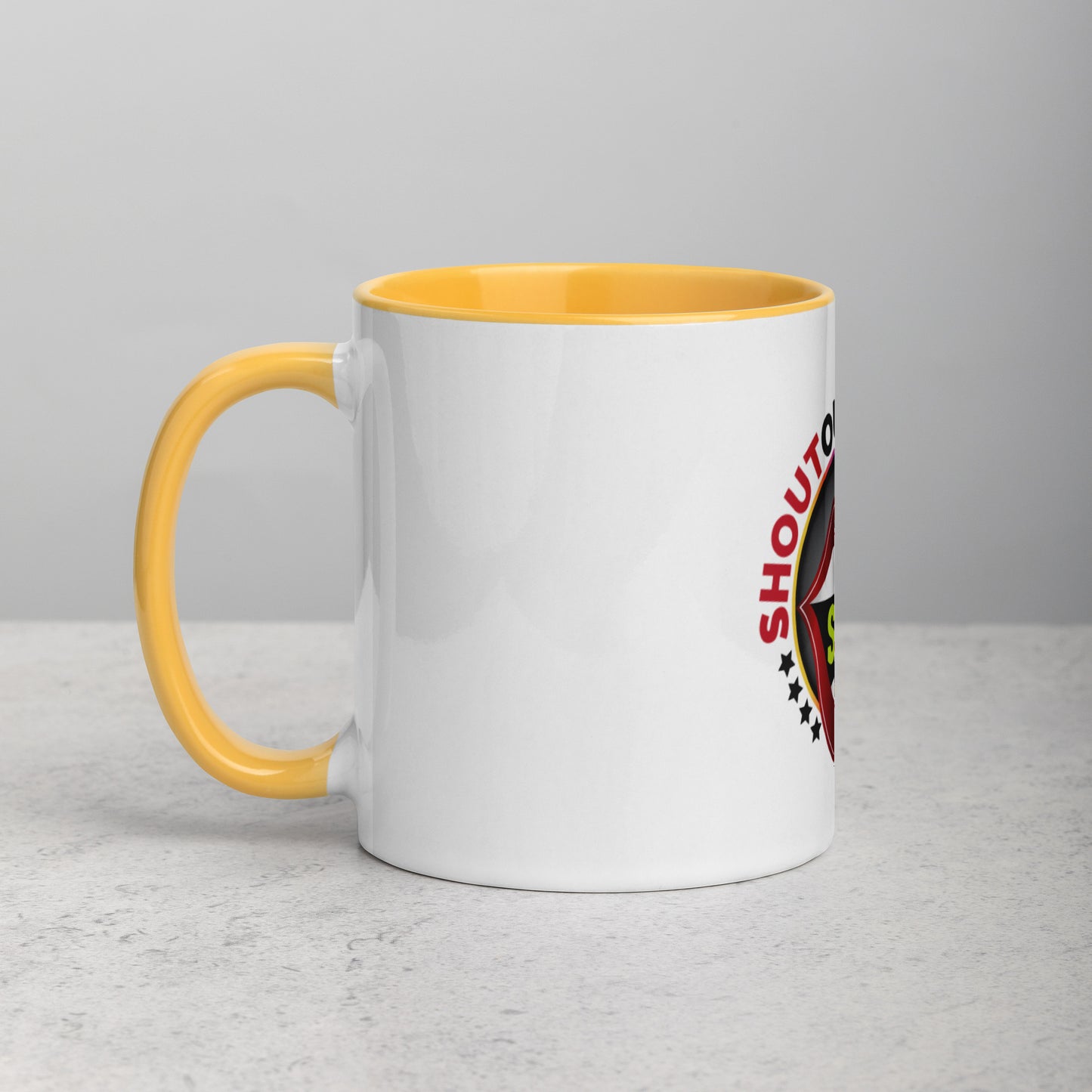 SOS Mug with Color Inside