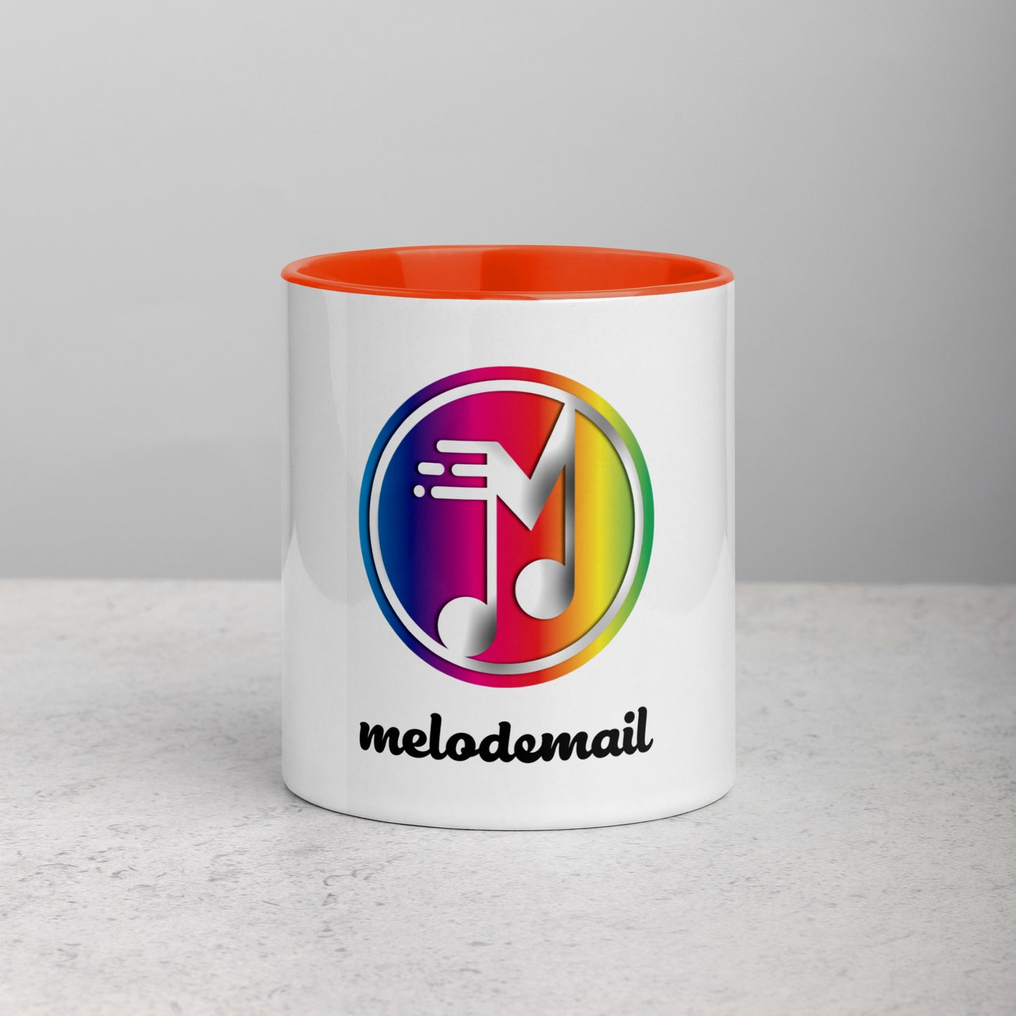 Melodemail Mug with Color Inside