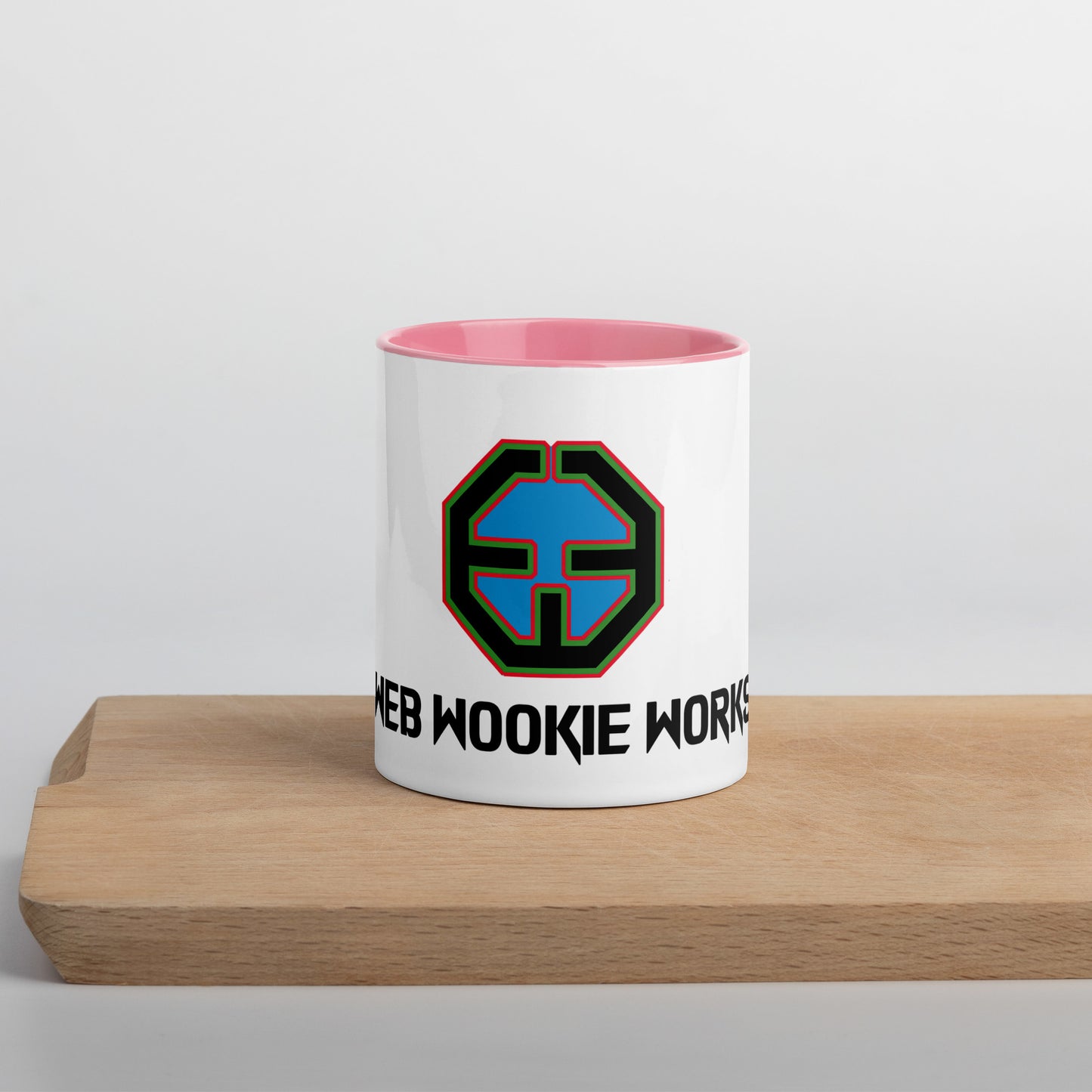 Web Wookie Works Mug with Color Inside