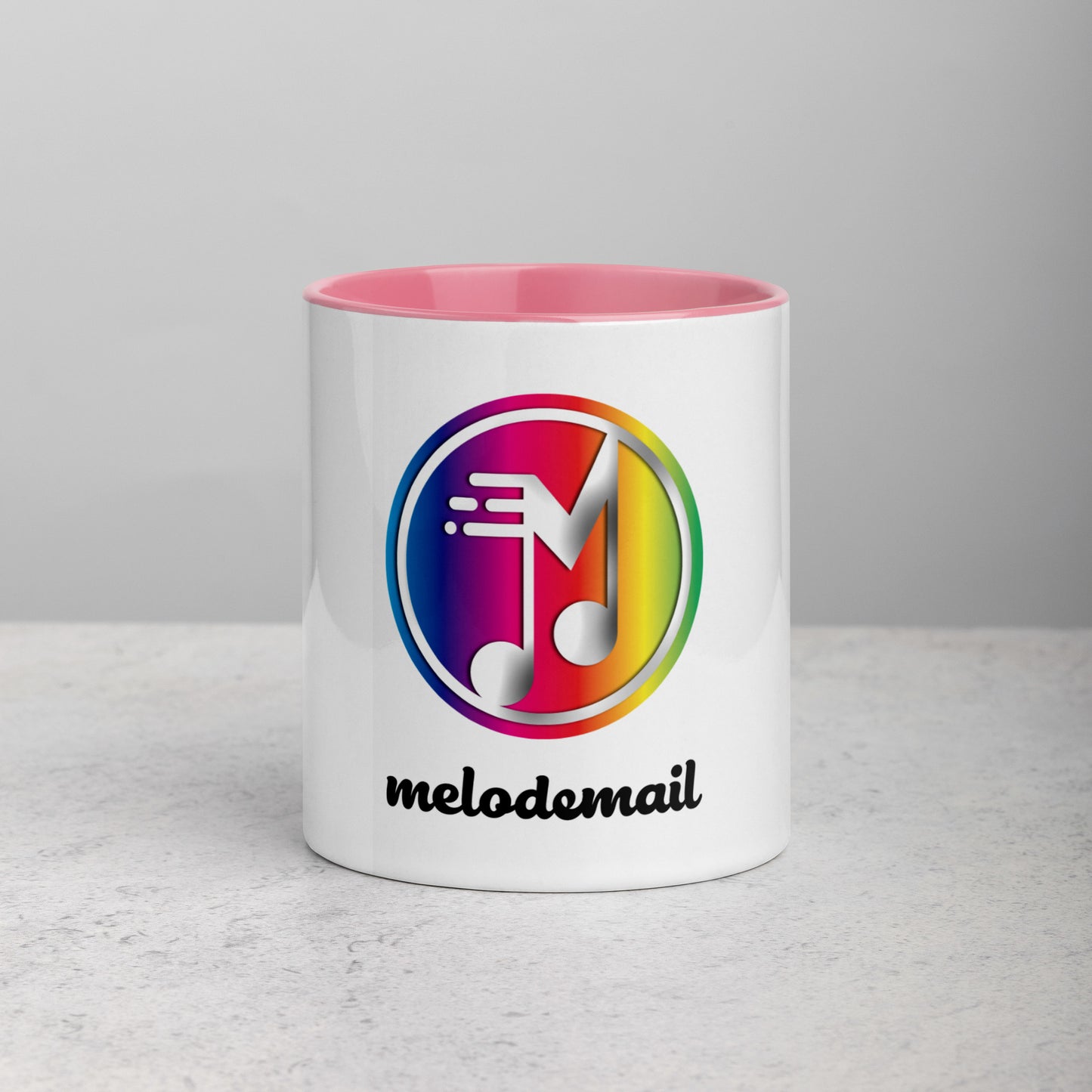 Melodemail Mug with Color Inside