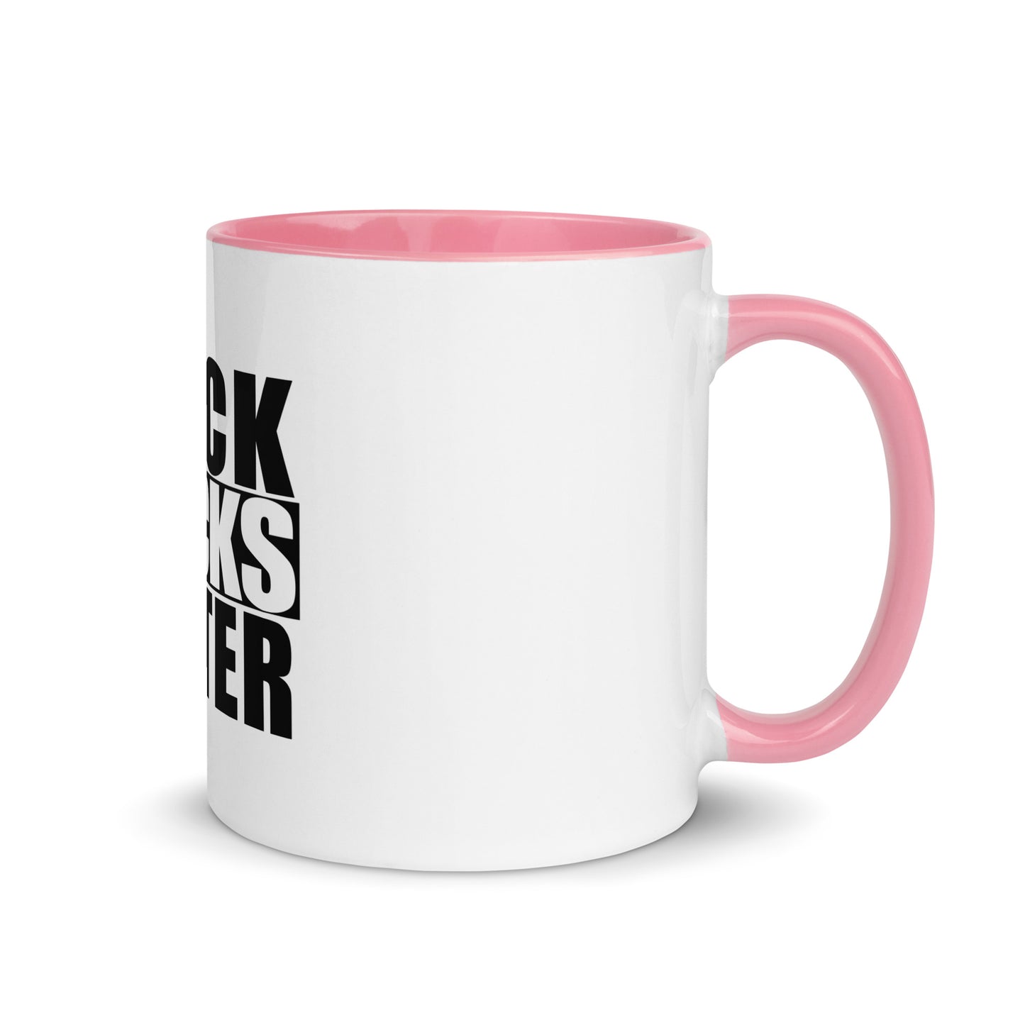 Black Cocks Matter Mug with Color Inside