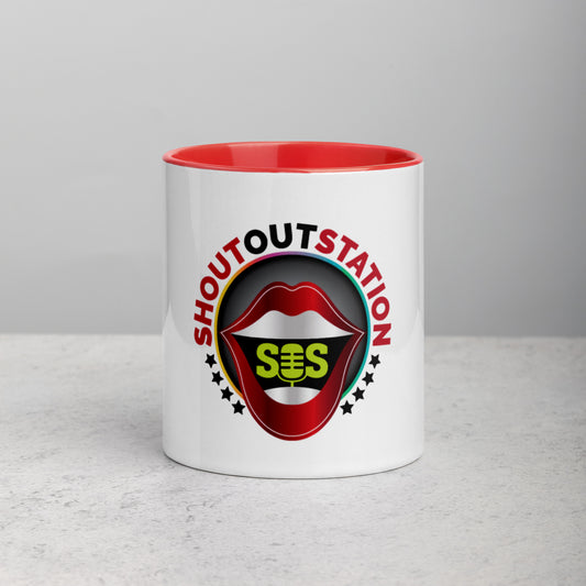 SOS Mug with Color Inside