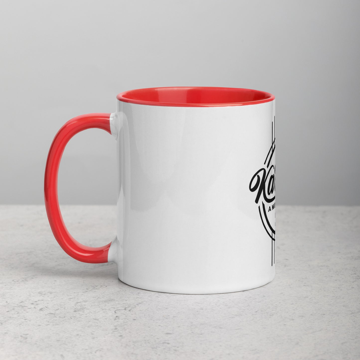 Karaoke American Mug with Color Inside