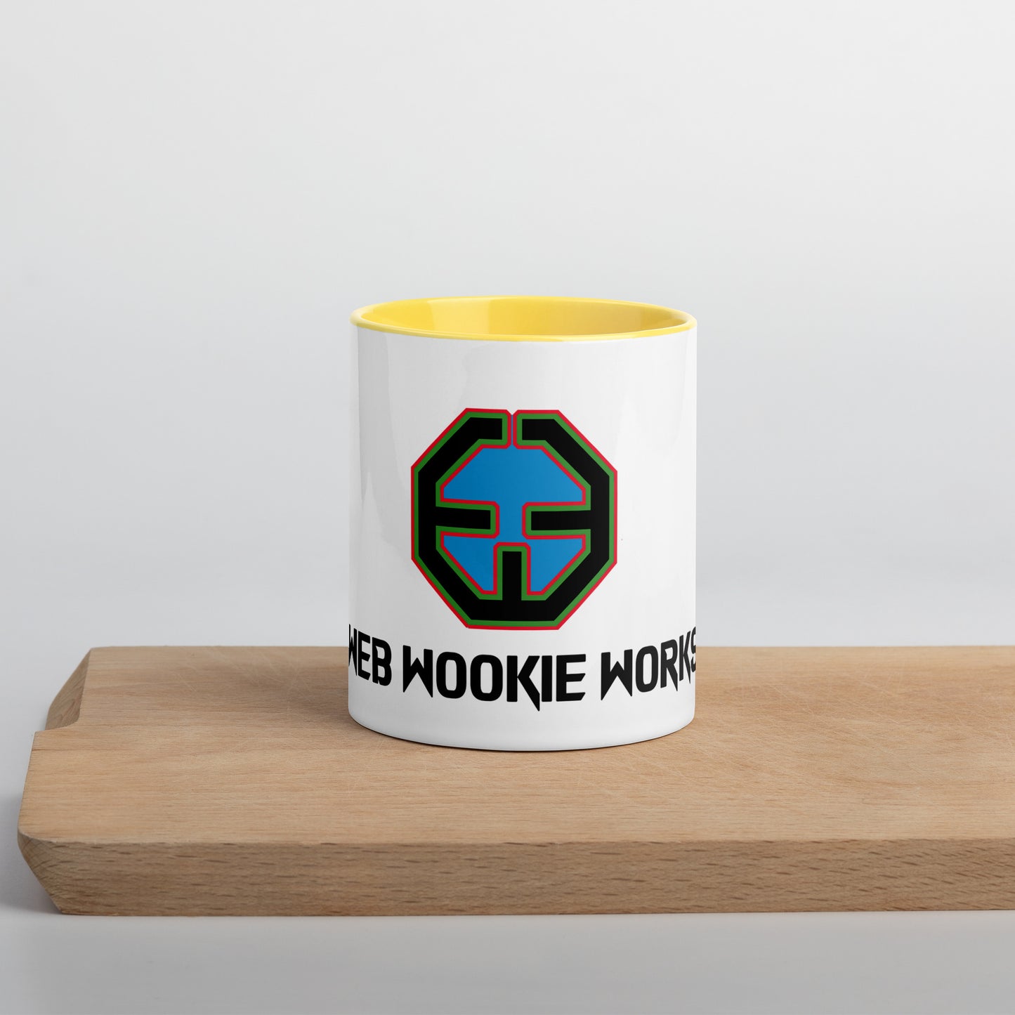 Web Wookie Works Mug with Color Inside