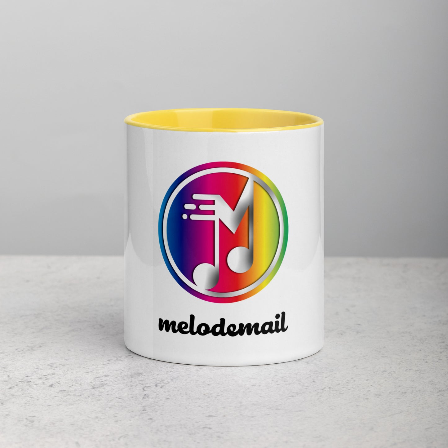 Melodemail Mug with Color Inside