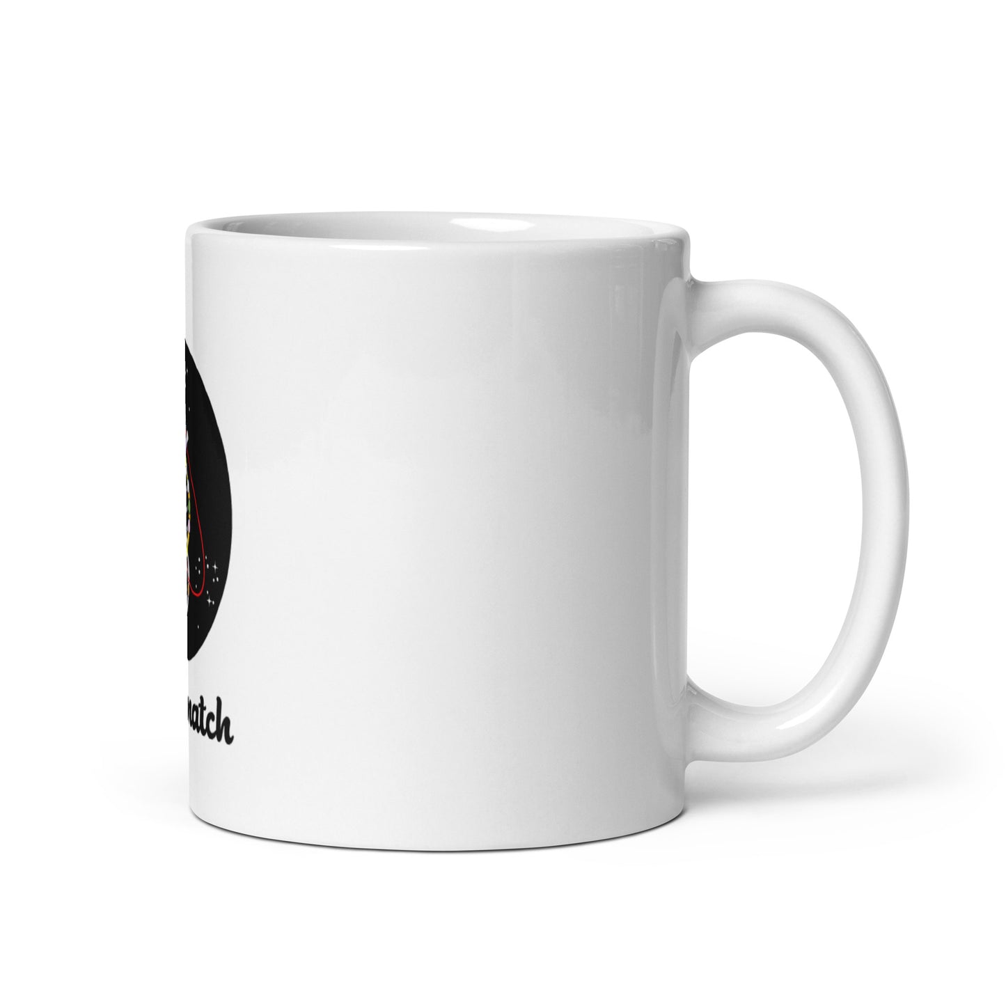 Globomatch White glossy mug