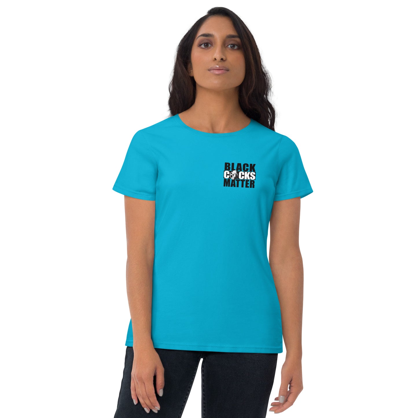 Black Cocks Matter Women's short sleeve t-shirt