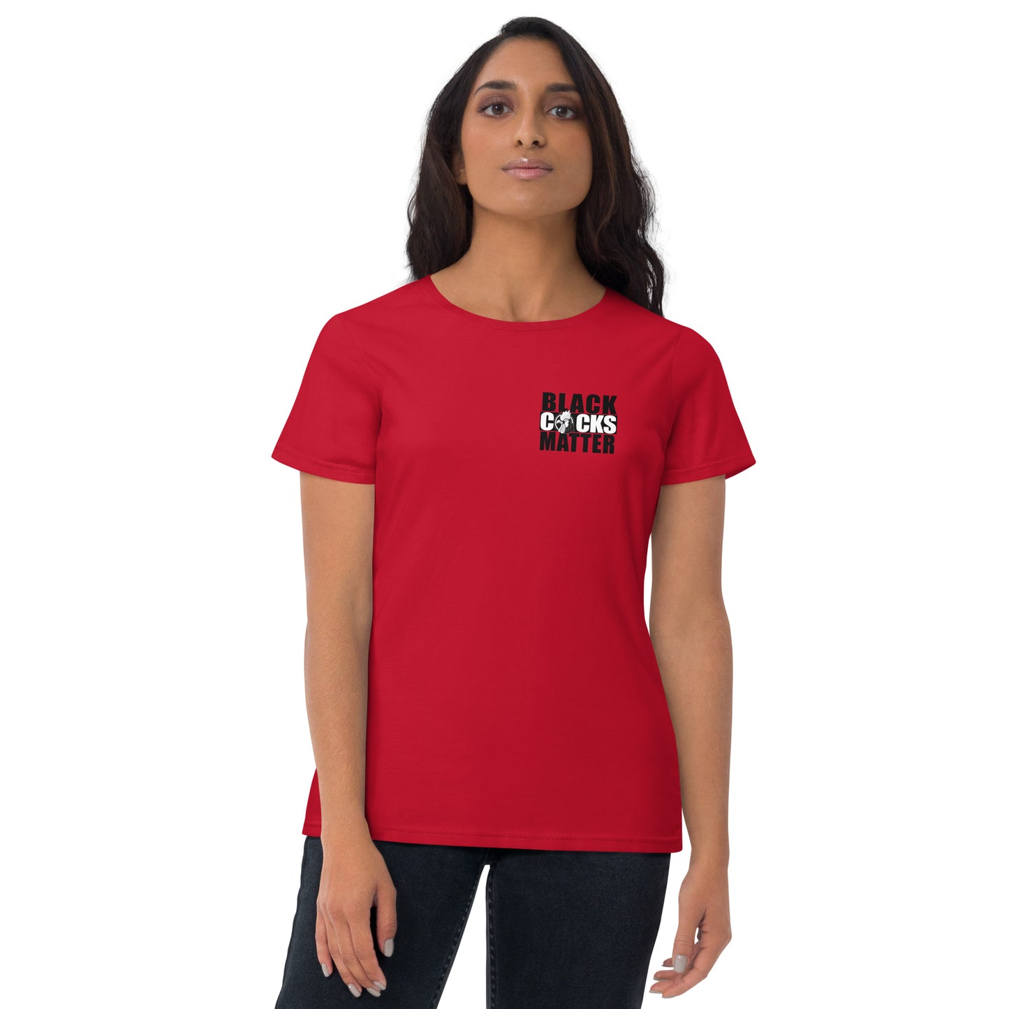 Black Cocks Matter Women's short sleeve t-shirt