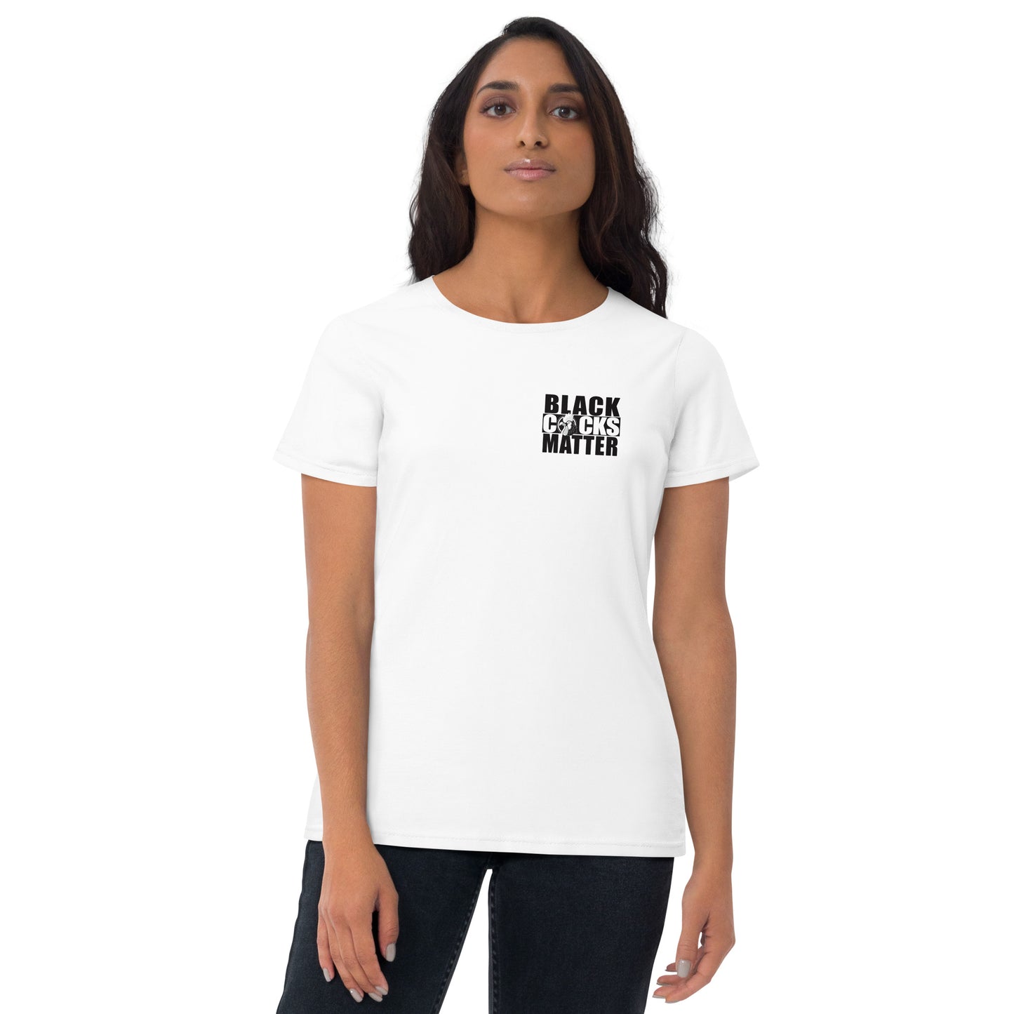 Black Cocks Matter Women's short sleeve t-shirt