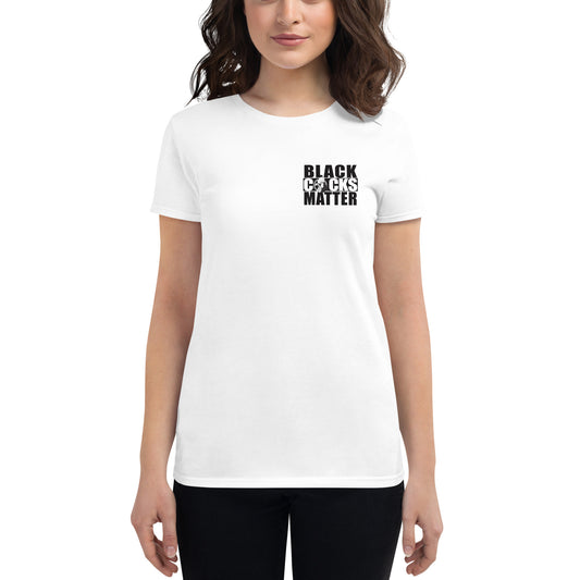 Black Cocks Matter Women's short sleeve t-shirt - Las Vegas